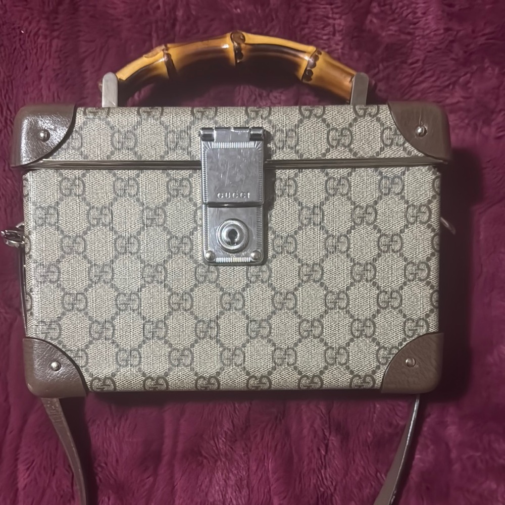 Gucci Beige and Brown Men's Bag
